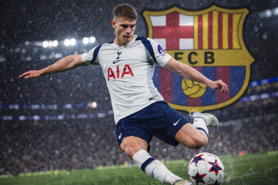 Barcelona Eye Van de Ven, Fernandes UCL Drama!