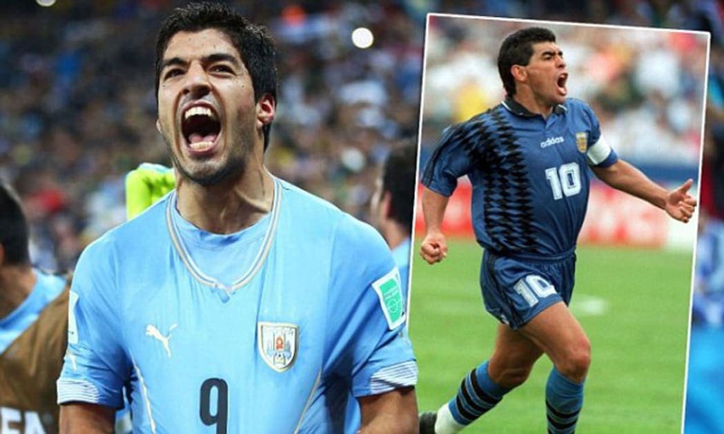 Football Villains #2: Suárez vs Maradona
