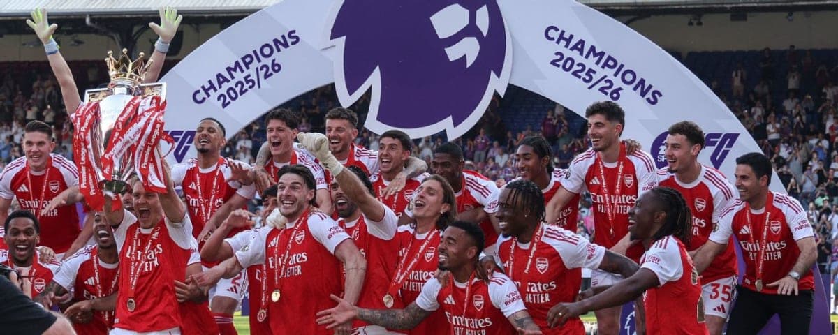 Arsenal celebrate Premier League title with comfortable win at Crystal Palace
