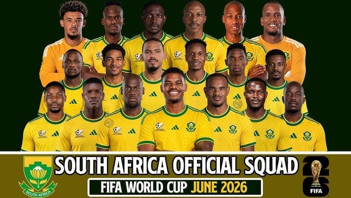 South Africa World Cup 2026 team guide: Broos' Bafana reborn