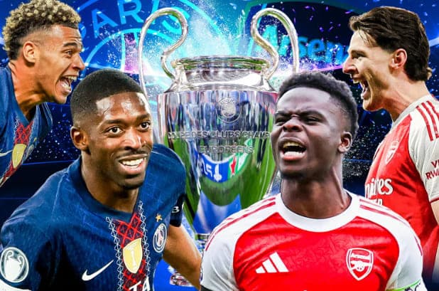 Arsenal vs PSG Champions League final – Arteta eyeing historic win