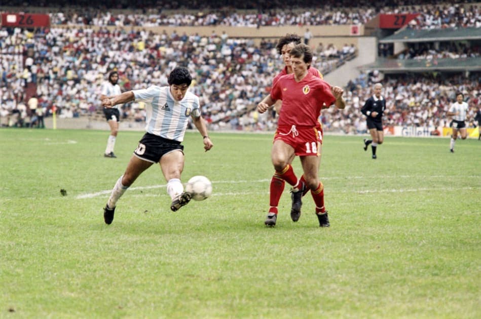 World Cup Goals #4: Maradona vs Belgium