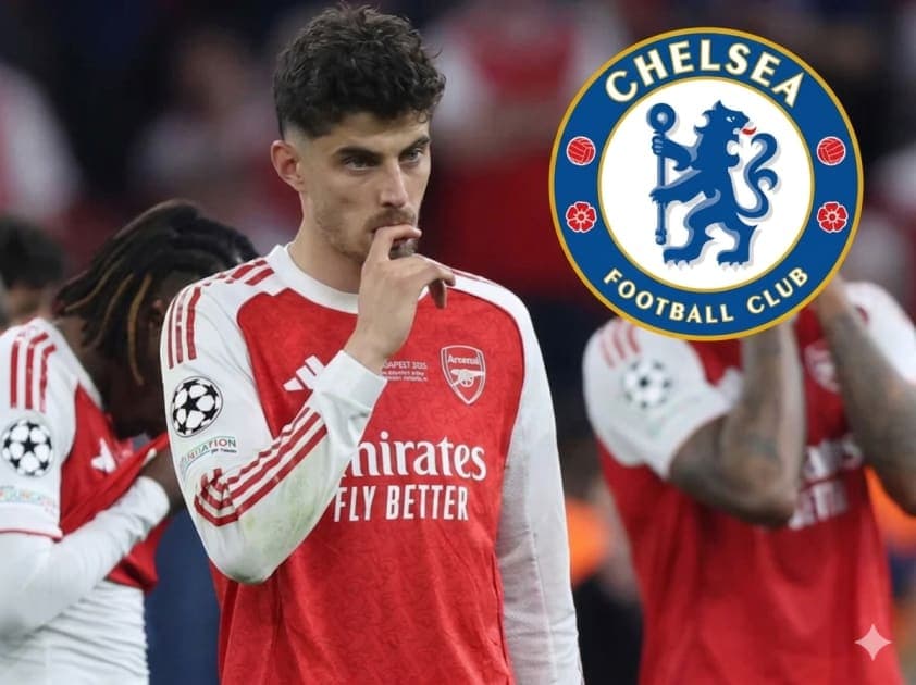Chelsea mock Arsenal after Champions League final heartbreak