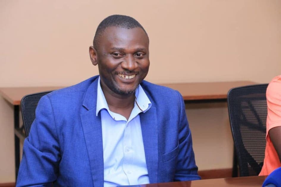 Kasozi celebrates Kitara's Uganda Cup triumph