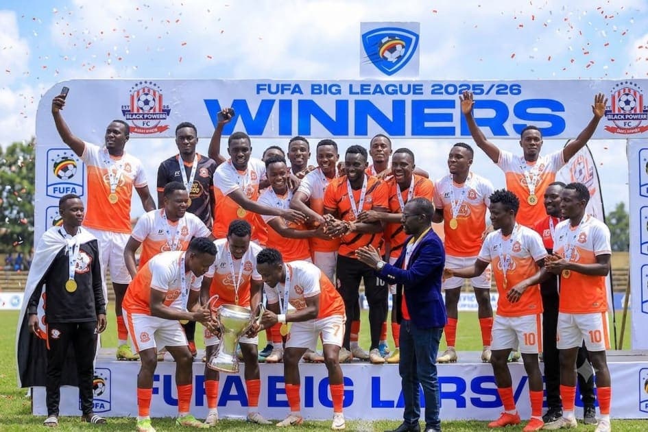 Blacks Power FC crowned FUFA Big League 2025/26 winners