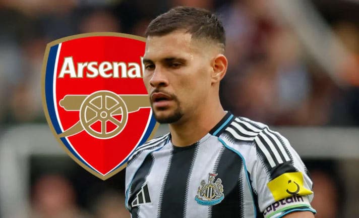 Arsenal target Bruno Guimaraes as Newcastle holds him
