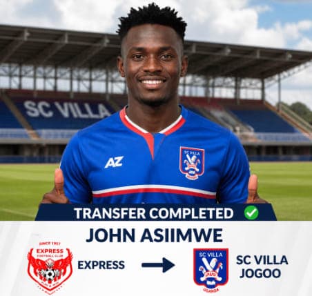 SC Villa sign John Asiimwe from Express