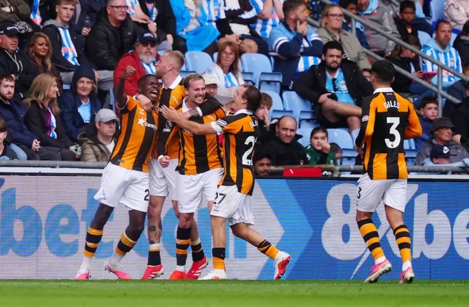 Hull City stun Coventry to seal perfect Premier League start