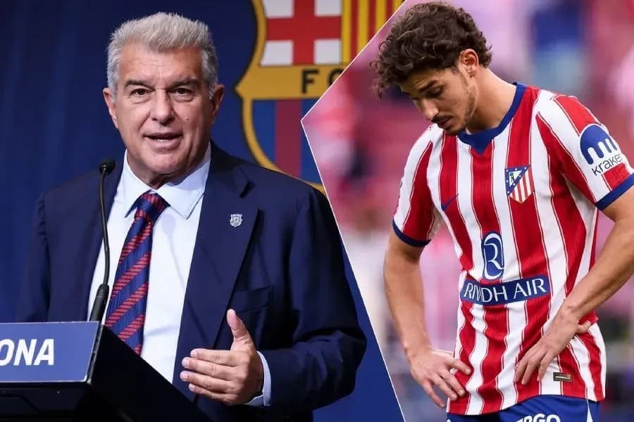 Laporta accuses Atletico of bad faith over Alvarez deal