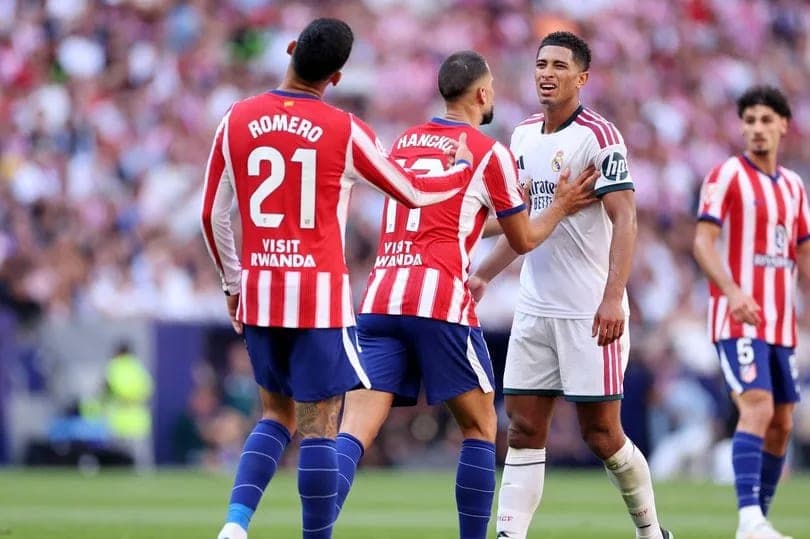 Bellingham reignites World Cup feud with Romero at Madrid derby