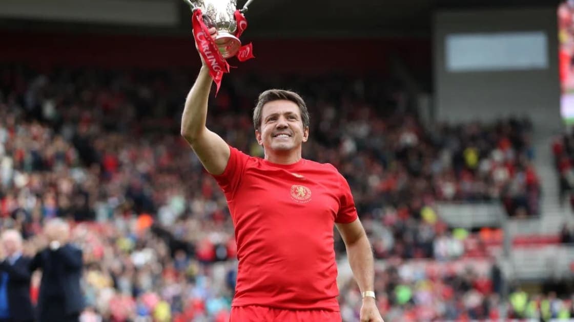 Juninho scores in Middlesbrough 150th anniversary legacy game