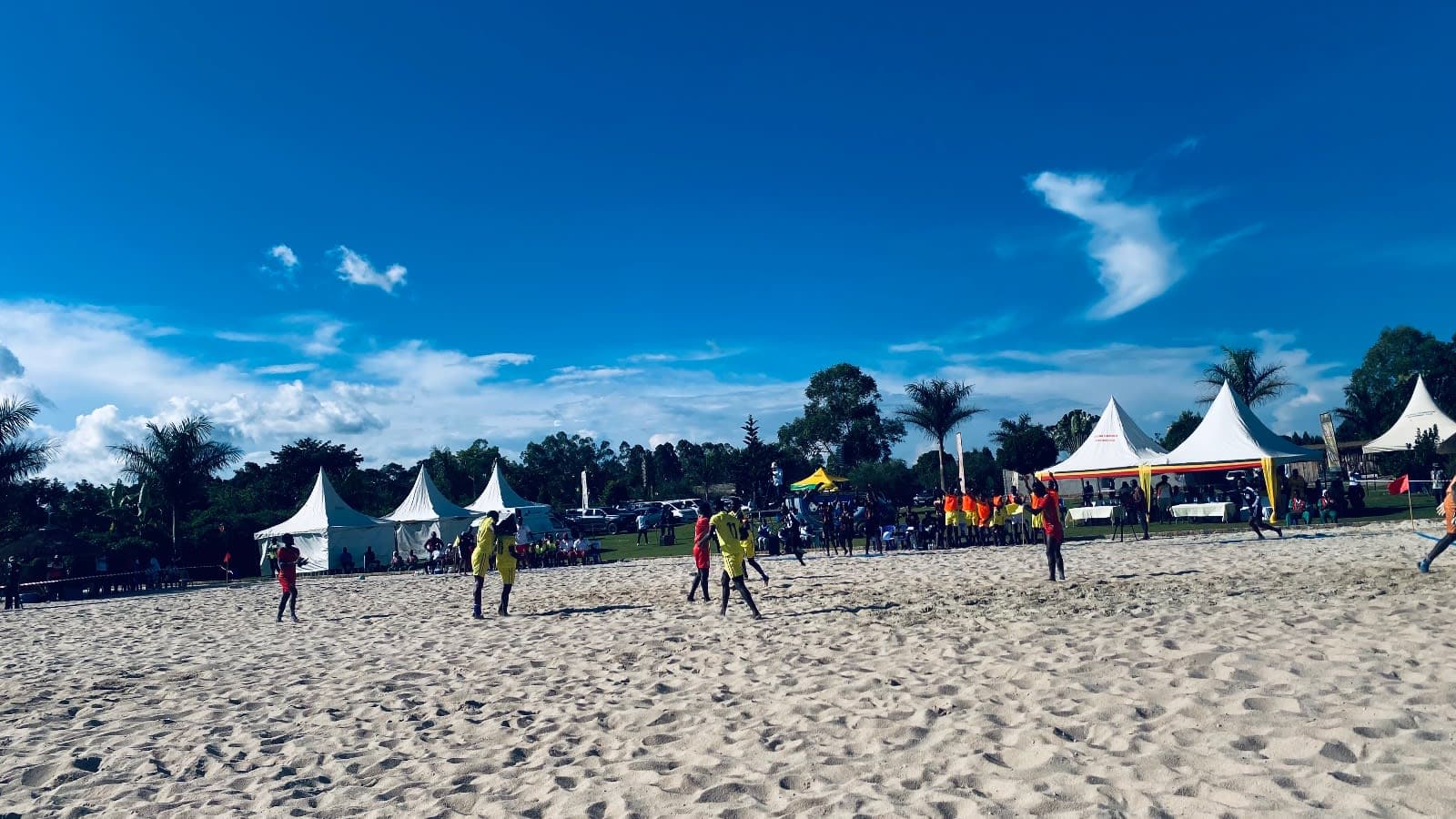 Nine-Goal Show Sends Sand Cranes to Senegal