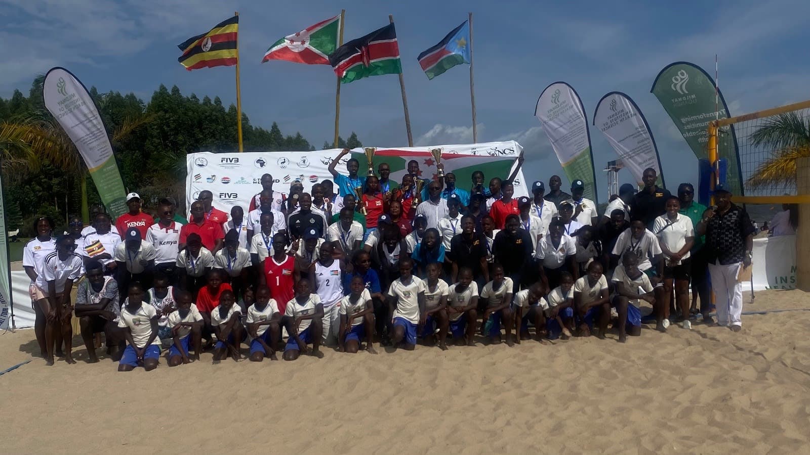 Burundi Dominate Zone V Beach Volleyball Tour